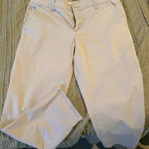 Liz Claiborne Gray Chino Pants - Size 12
